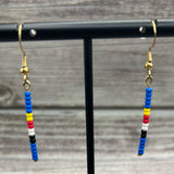 Simple Beaded Sticks Earring