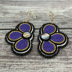 Split Flower Earrings