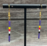 Simple Beaded Sticks Earring