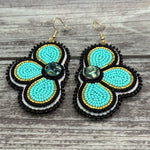Split Flower Earrings