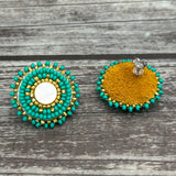Simply Significants Stud Earrings-Mother of Pearl