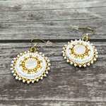 Simply Significants Drops Earrings-Mother of Pearl