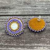 Simply Significants Stud Earrings-Mother of Pearl