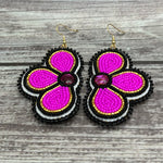 Split Flower Earrings