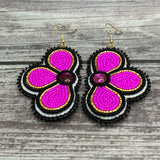 Split Flower Earrings