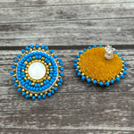 Simply Significants Stud Earrings-Mother of Pearl