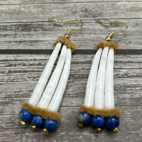 Dentalium Earrings Classic