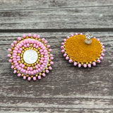 Simply Significants Stud Earrings-Mother of Pearl