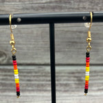 Simple Beaded Sticks Earring