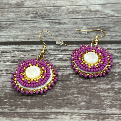 Simply Significants Drops Earrings-Mother of Pearl