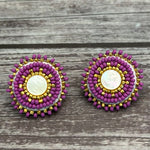 Simply Significants Stud Earrings-Mother of Pearl