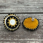 Simply Significants Stud Earrings-Mother of Pearl