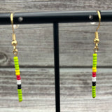 Simple Beaded Sticks Earring