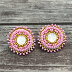 Simply Significants Stud Earrings-Mother of Pearl