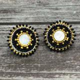 Simply Significants Stud Earrings-Mother of Pearl