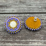 Simply Significants Stud Earrings-Mother of Pearl