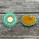 Simply Significants Stud Earrings-Mother of Pearl