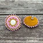 Simply Significants Stud Earrings-Mother of Pearl