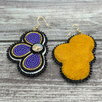 Split Flower Earrings