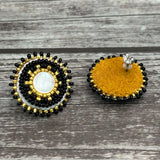 Simply Significants Stud Earrings-Mother of Pearl