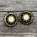 Simply Significants Stud Earrings-Mother of Pearl