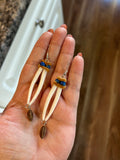 Dentalium Earrings