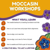 March Virtual Beaded Moccasin Making Workshop