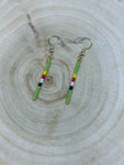 Simple Beaded Sticks Earring