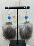 Blue Agate and Fur