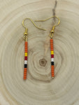 Simple Beaded Sticks Earring